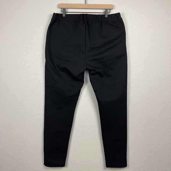 Orttu New York Jersey Pants Black XXL Slim Fit Elastic Waist Active Grunge - Picture 5 of 15